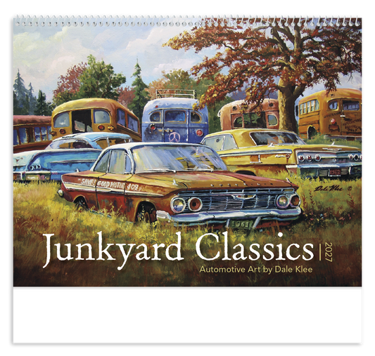 Custom logo Junkyard Classics by Dale Klee Calendar