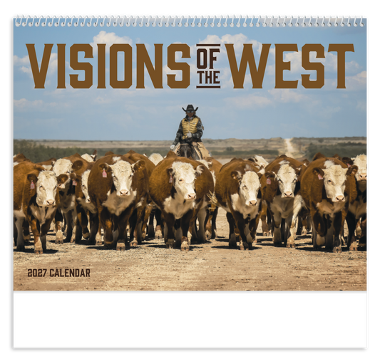 Custom logo Visions of the West Calendar