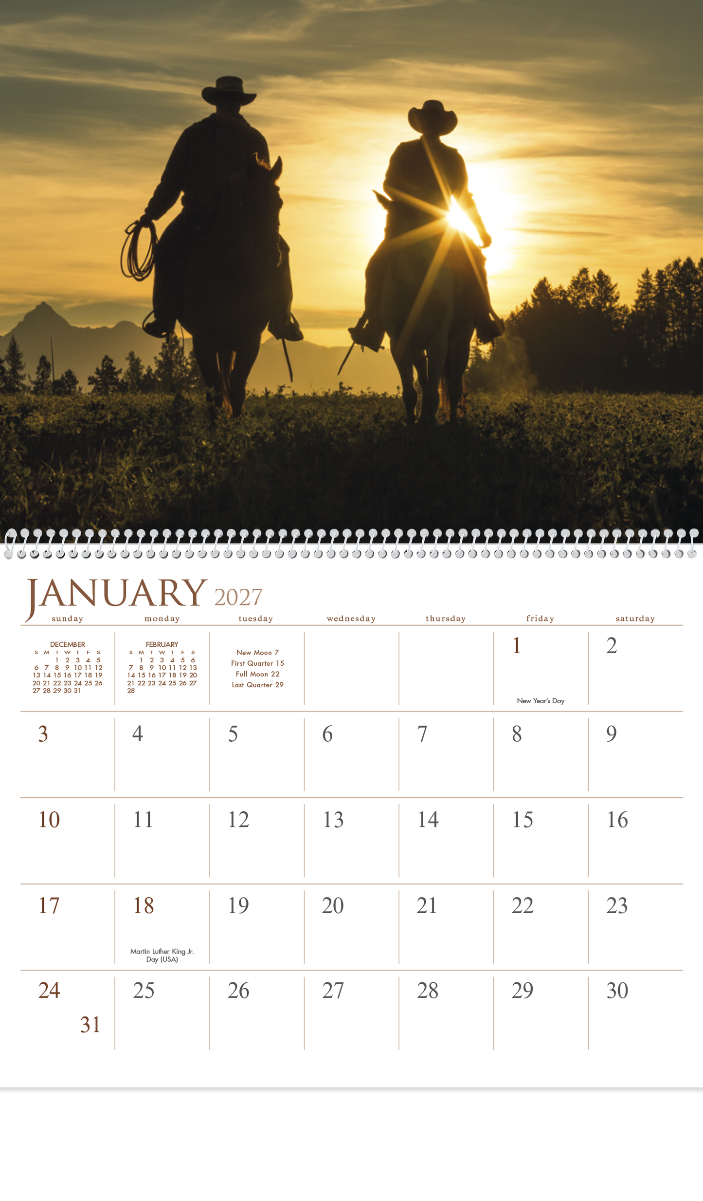 Visions of the West Calendar