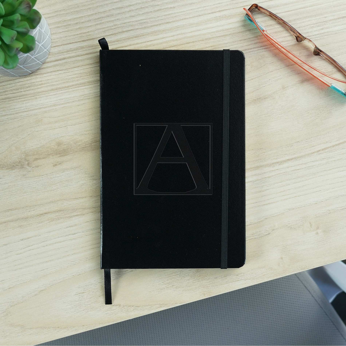Custom logo FSC® Mix 5.5" x 8.5" Ambassador Bound Journal