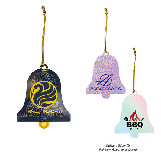 Custom logo Acrylic Ornament - Bell