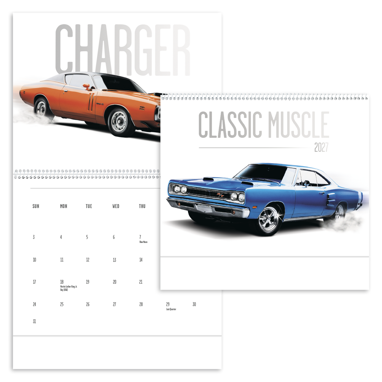 Classic Muscle Cars Calendar