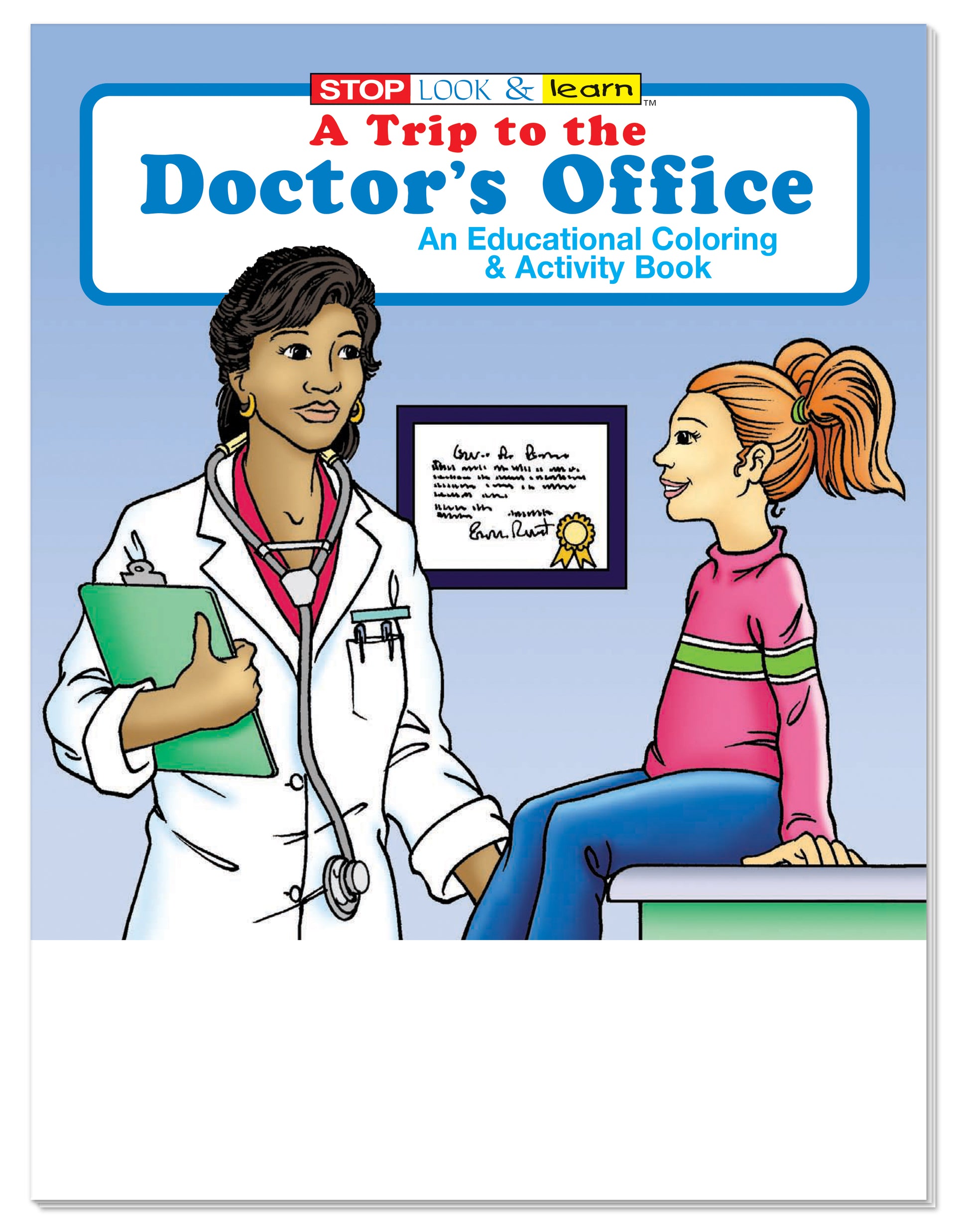 Coloring Book: A Trip to the Doctor's Office