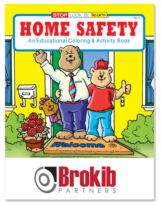 Coloring Book: Home Safety