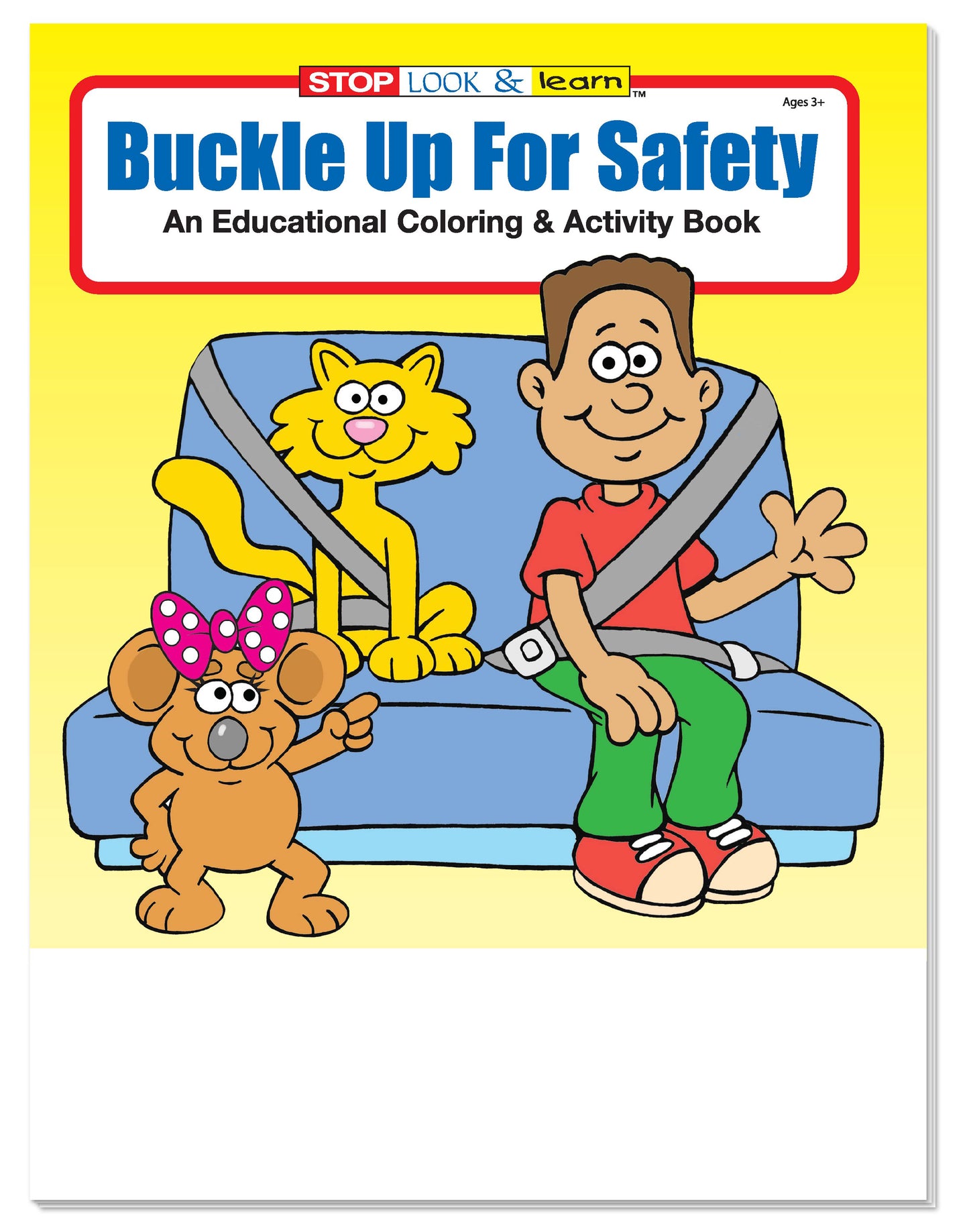 Coloring Book: Buckle Up for Safety