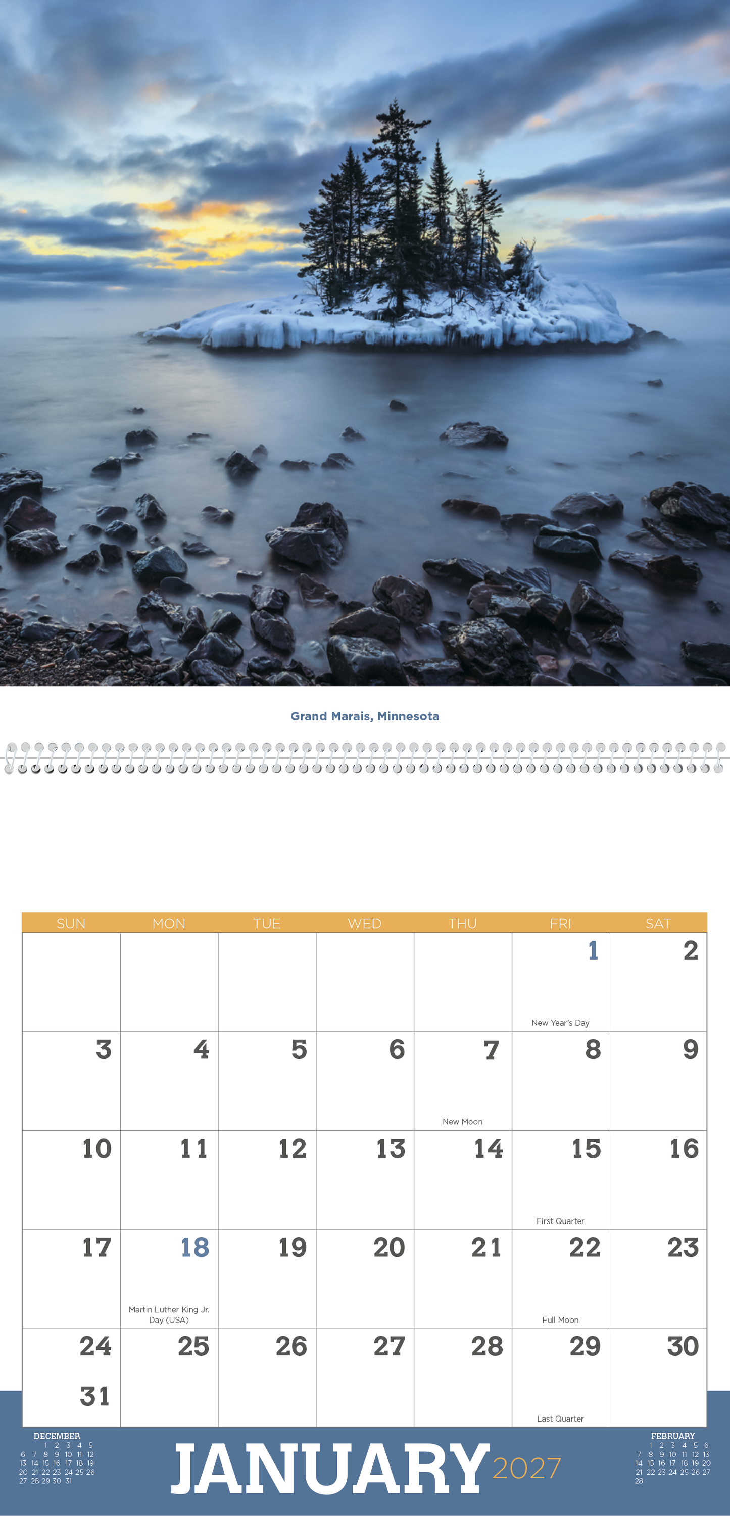 Beautiful America Calendar