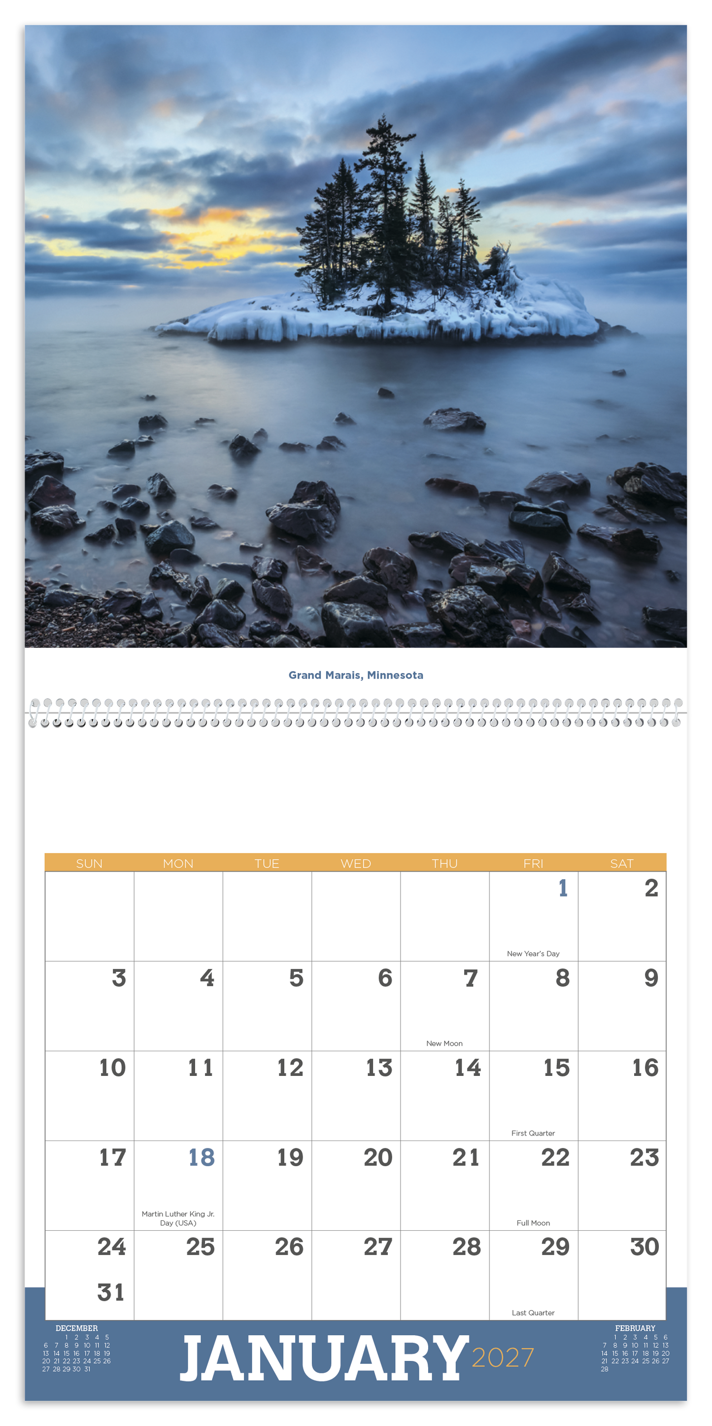 Beautiful America Calendar