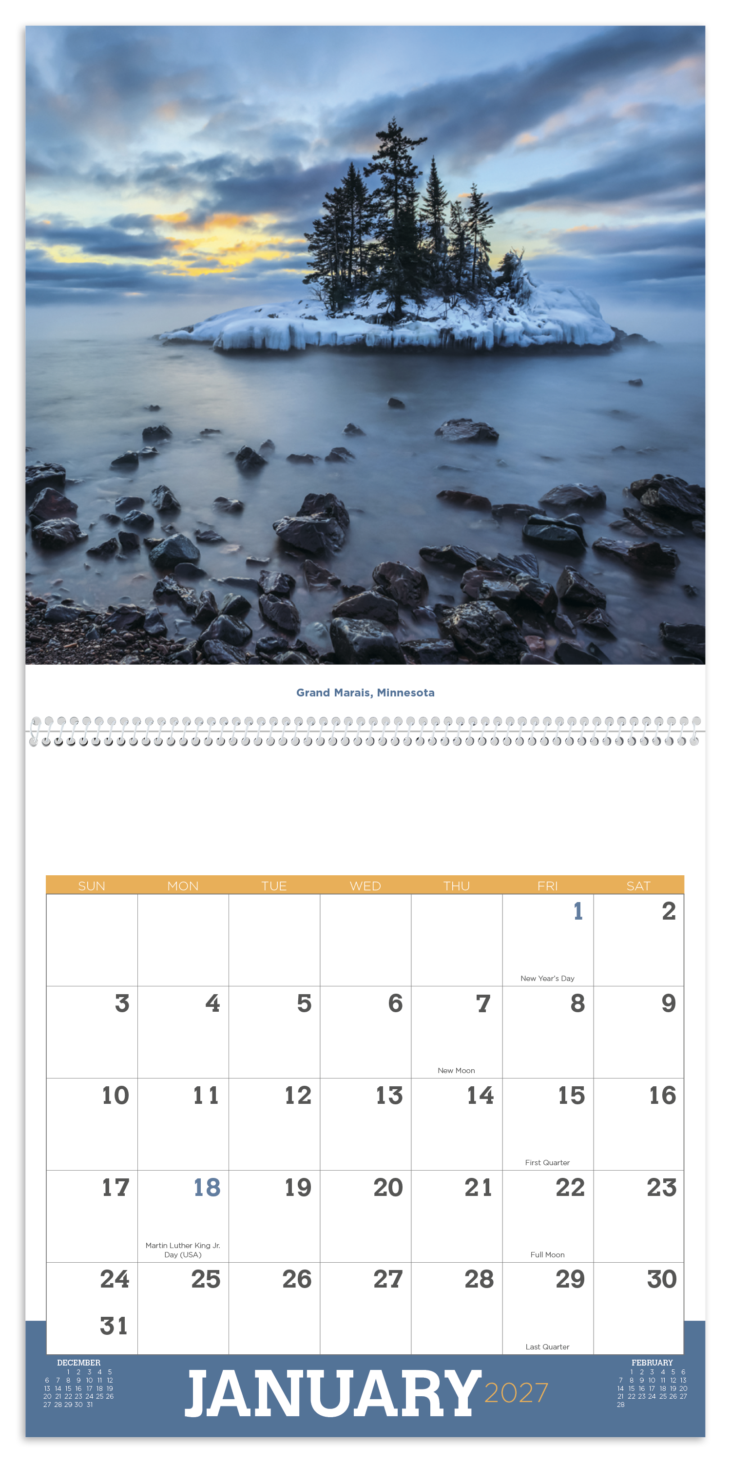 Beautiful America Calendar