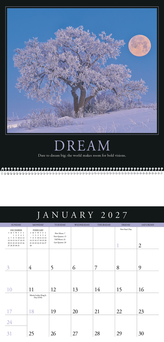 Custom logo Motivations Calendar