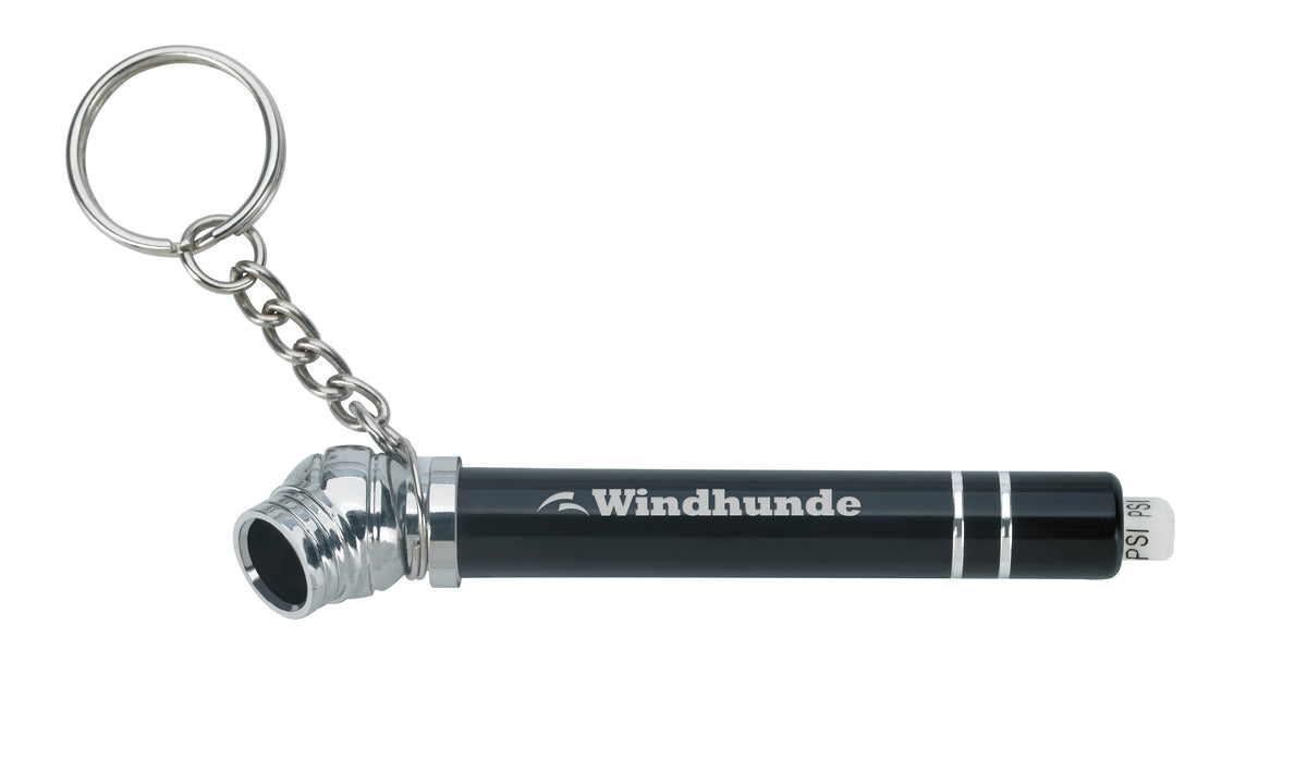 Custom logo Mini Double Ring Tire Pressure Gauge