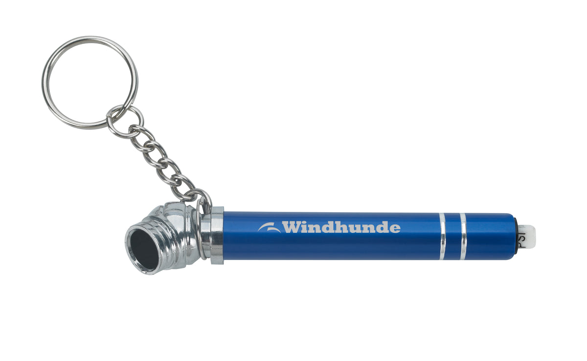 Custom logo Mini Double Ring Tire Pressure Gauge