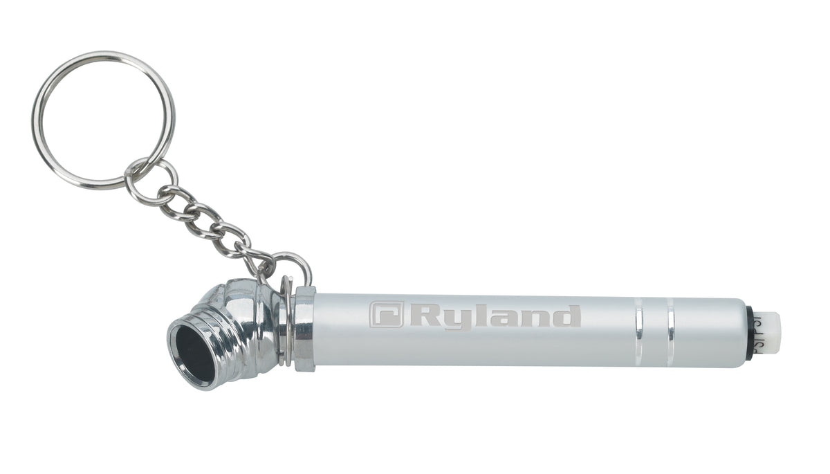 Custom logo Mini Double Ring Tire Pressure Gauge