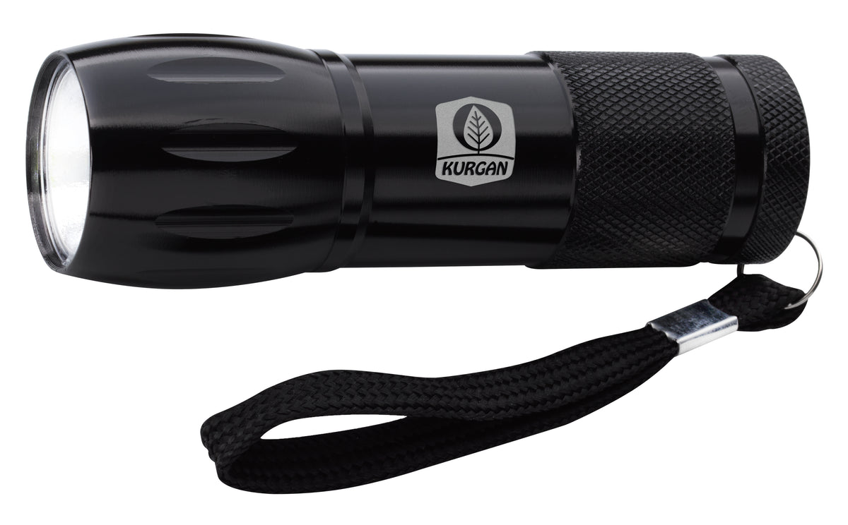 Custom logo Mini Recycled Aluminum COB Flashlight
