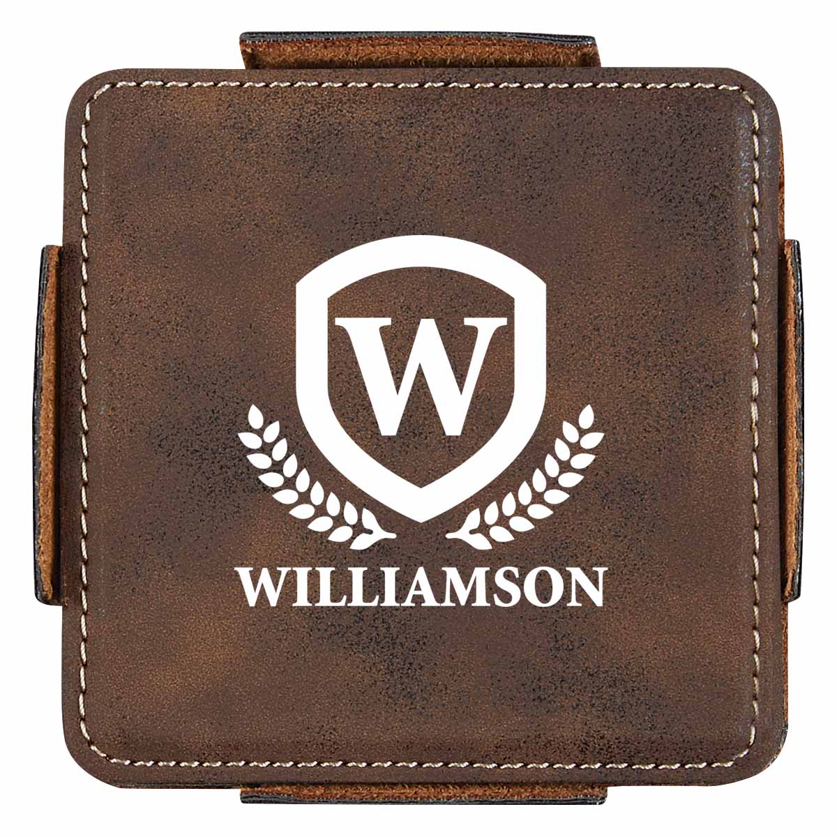 4-Piece Stitched Coaster Set