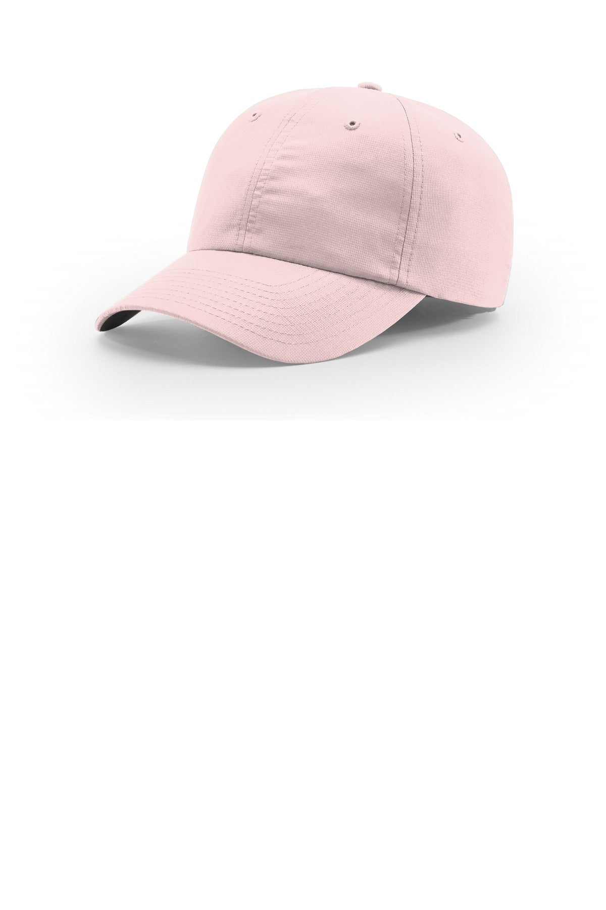 Custom logo Richardson Relaxed Performance Lite 220 in Soft Pink