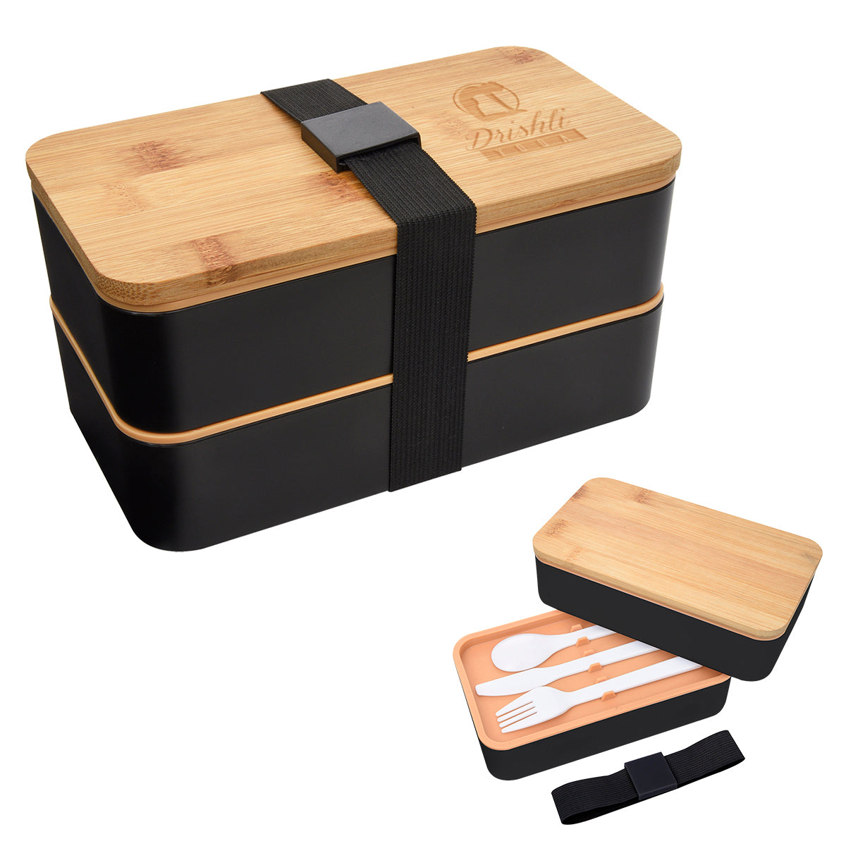 Recycled Stackable Bento Lunch Set