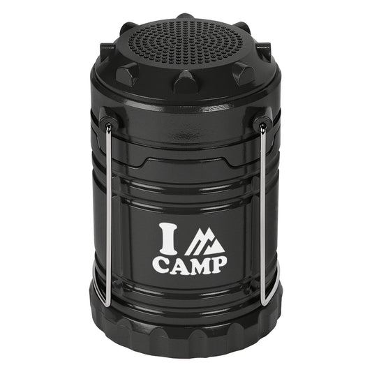 Custom logo COB Pop-Up Lantern With Speaker