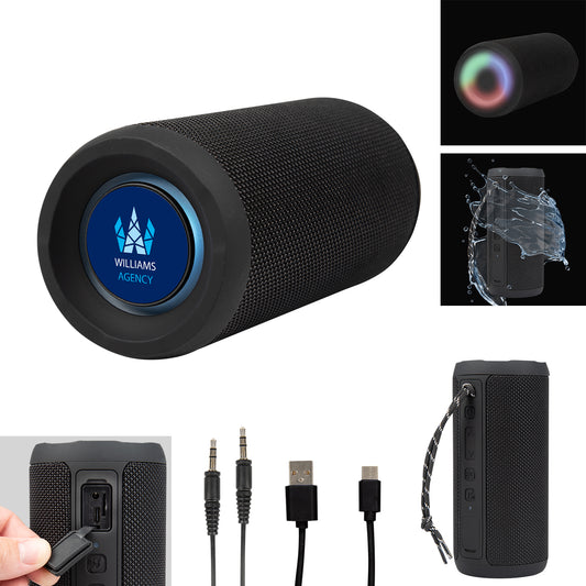Custom logo Light Show Waterproof Speaker