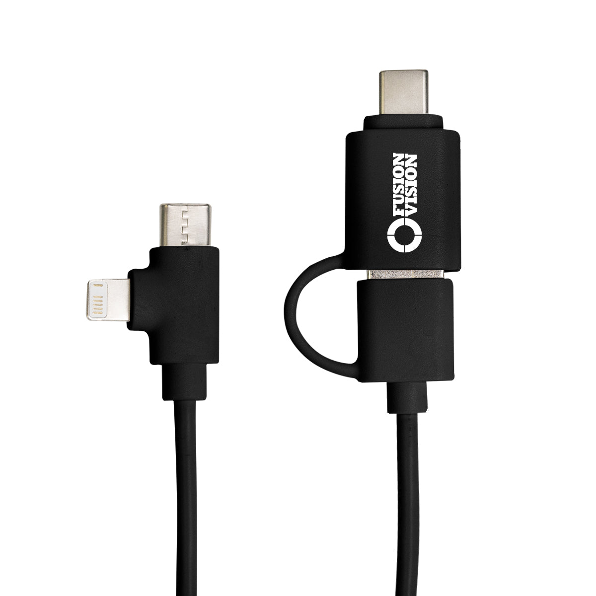 Custom logo 5' Recycled Charging Cable