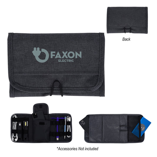 Custom logo Tech Savvy Travel Bag