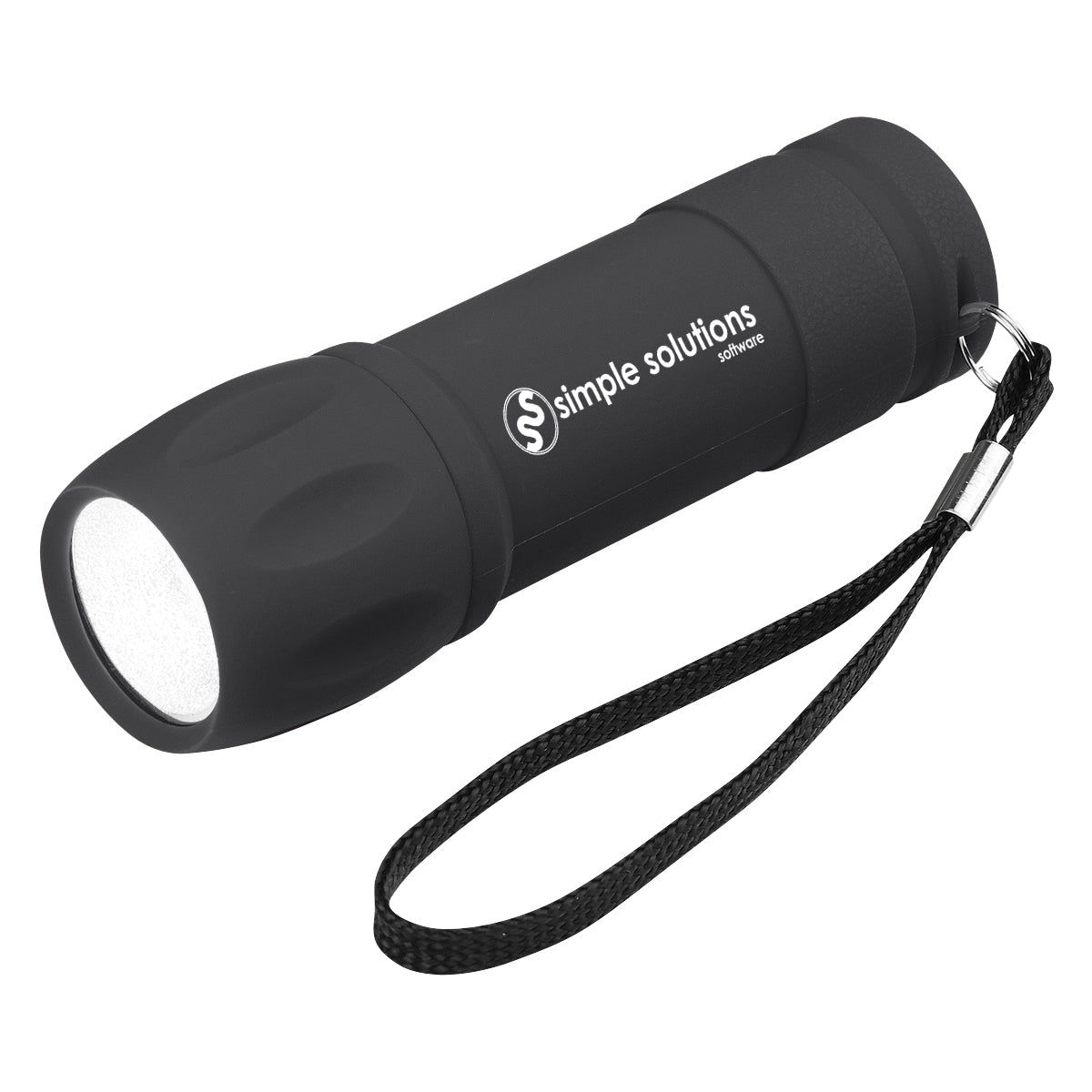 Rubberized COB Light With Strap