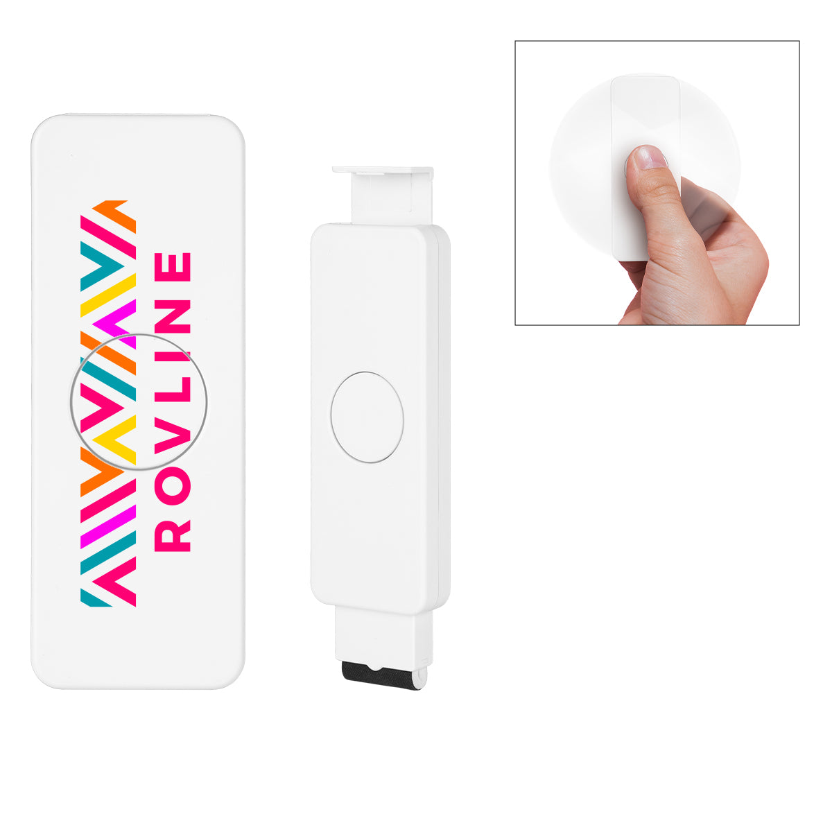 Fun Spinner Phone Stand With Screen Cleaner