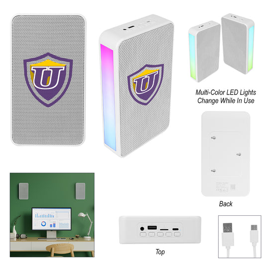 Wireless Wall Mount Speaker Set
