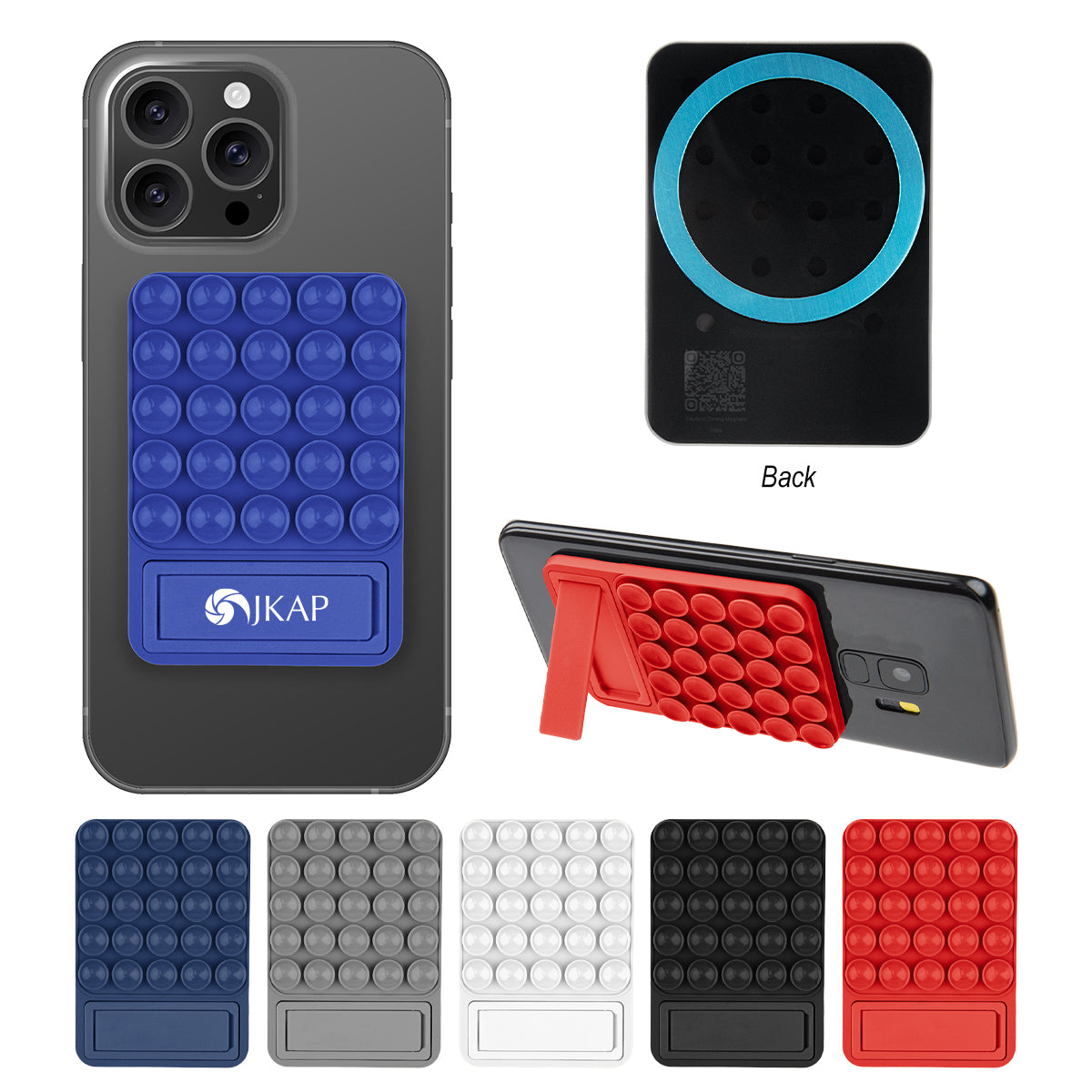 Magnetic Suction-Cup Phone Stand