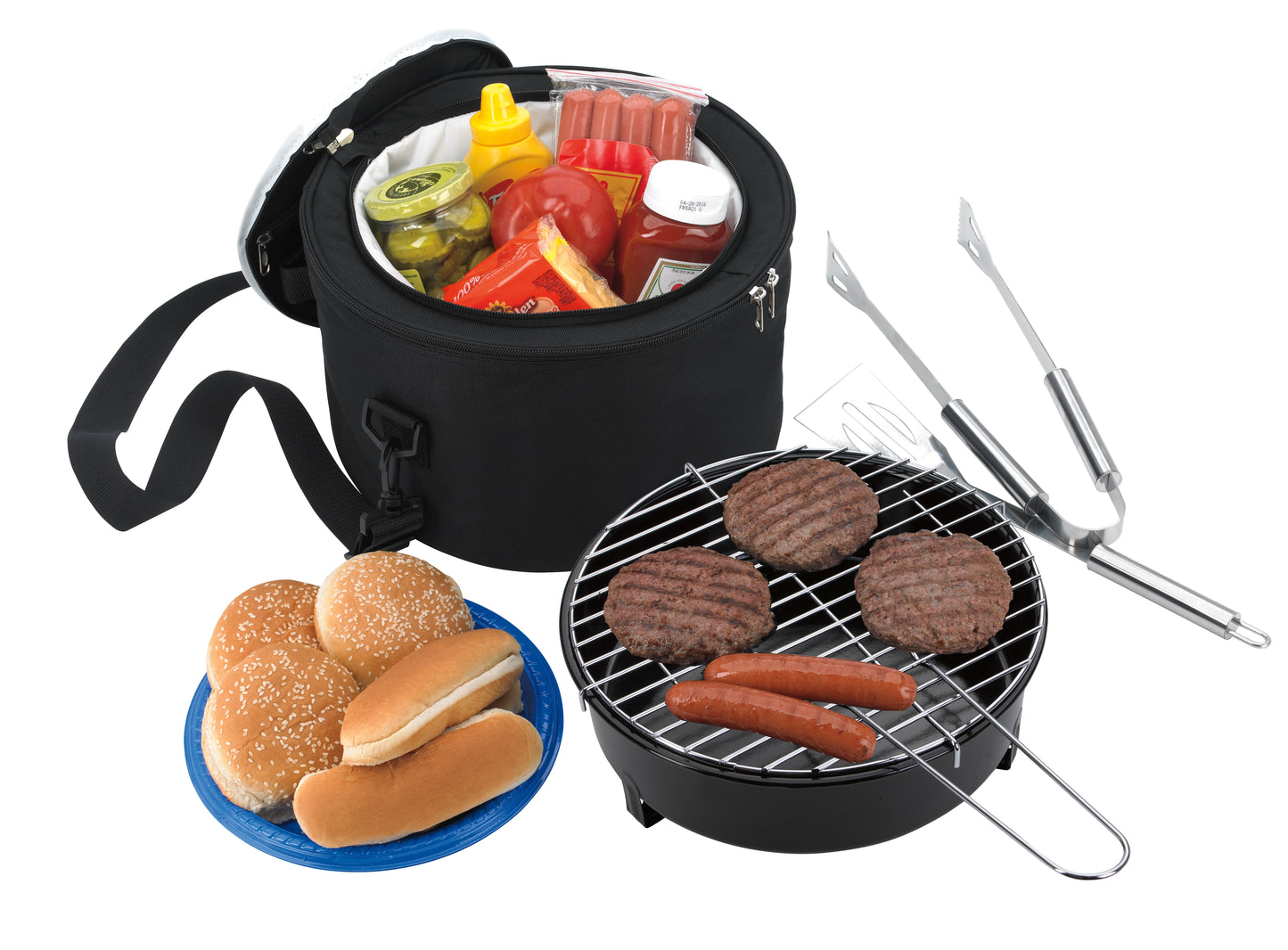 Portable BBQ with Cooler Bag