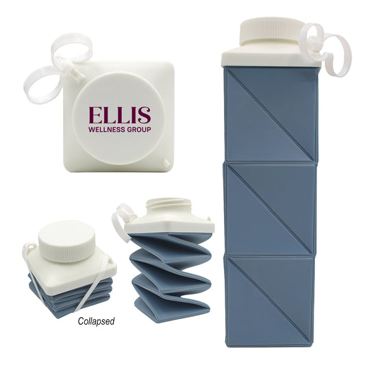 Custom logo 24 Oz. H2fOld Collapsible Bottle