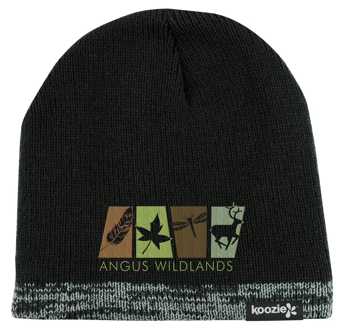 Custom logo Two-Tone Beanie