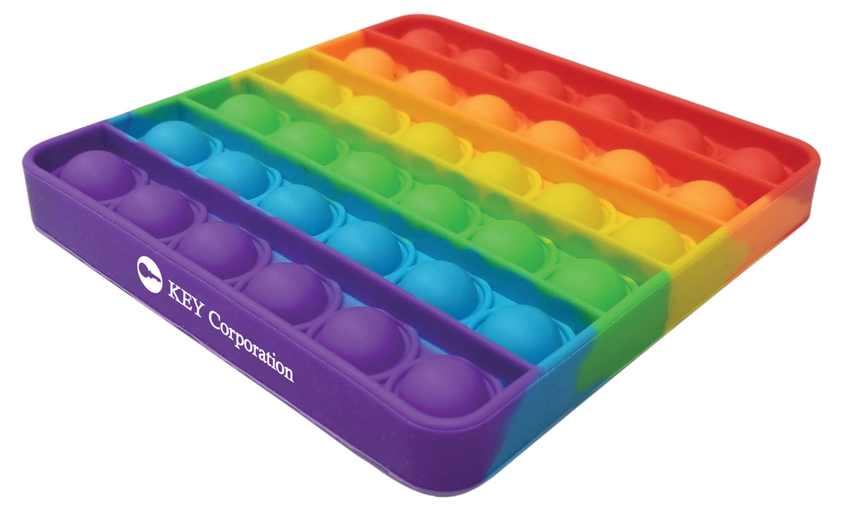 Custom logo Square Pop Bubble