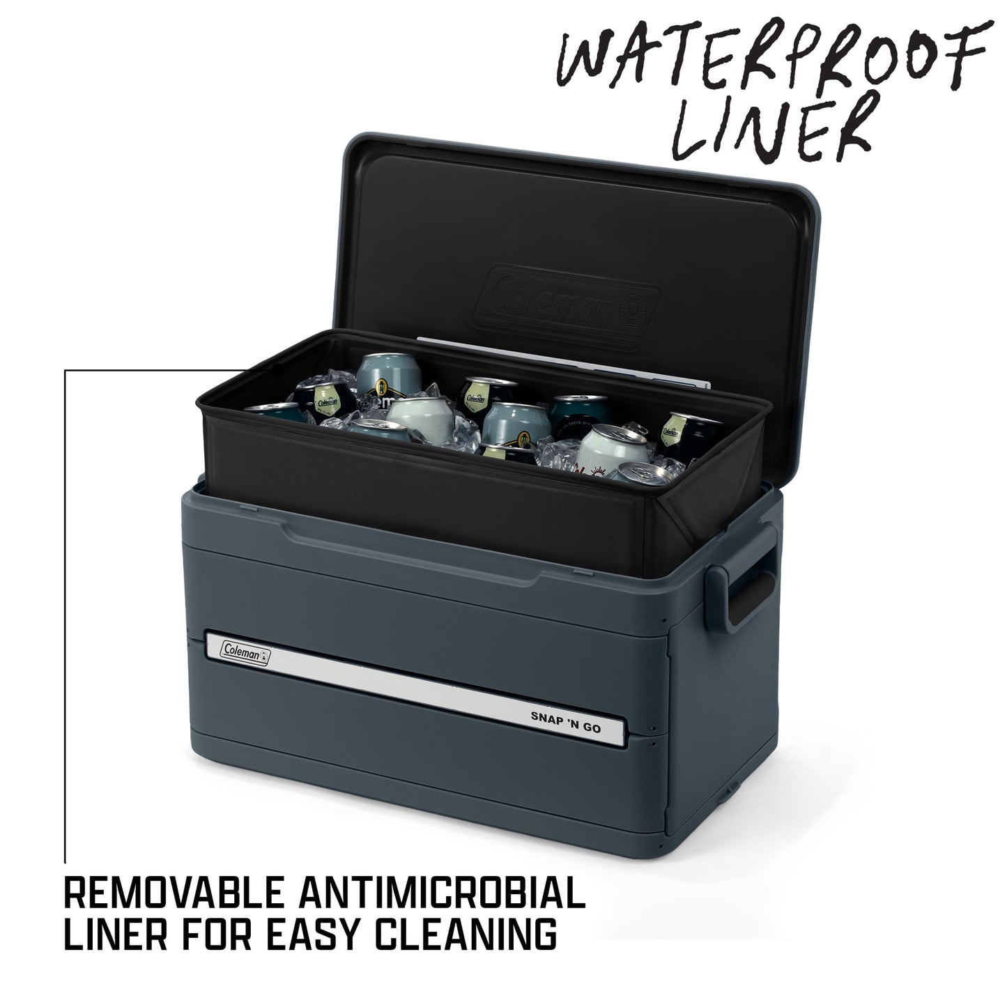 Snap 'N Go™ Collapsible 35-Quart Hard-Sided Cooler