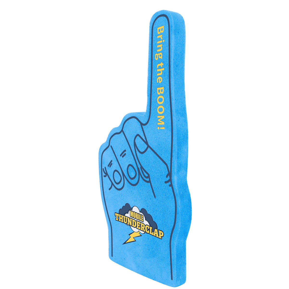 Custom logo Classic Foam Finger - 1 sided