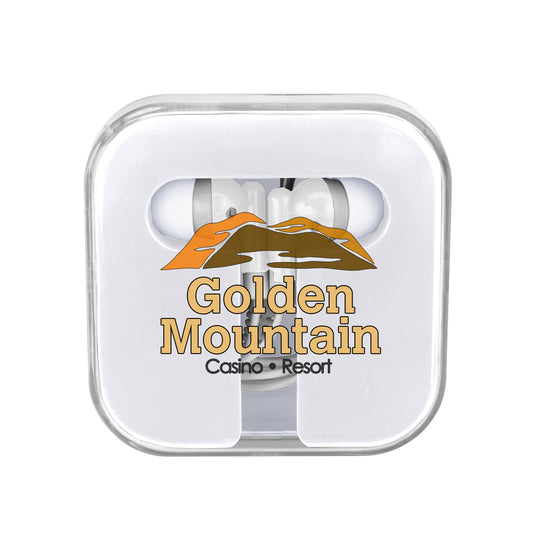 Custom logo Earbuds In Compact Case