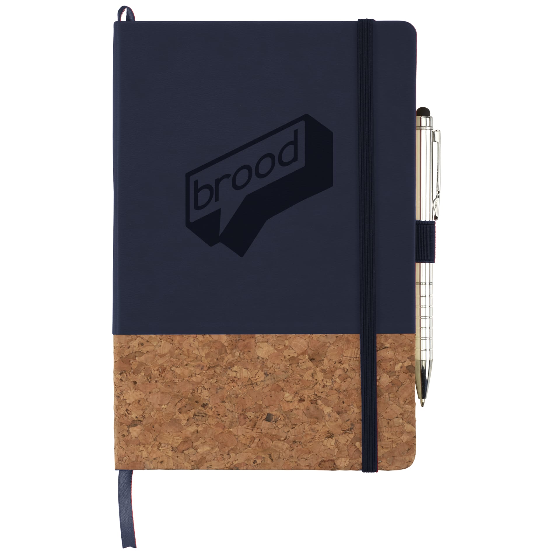 FSC® Mix 5.5" x 8.5" Lucca Cork Hard Bound Journal