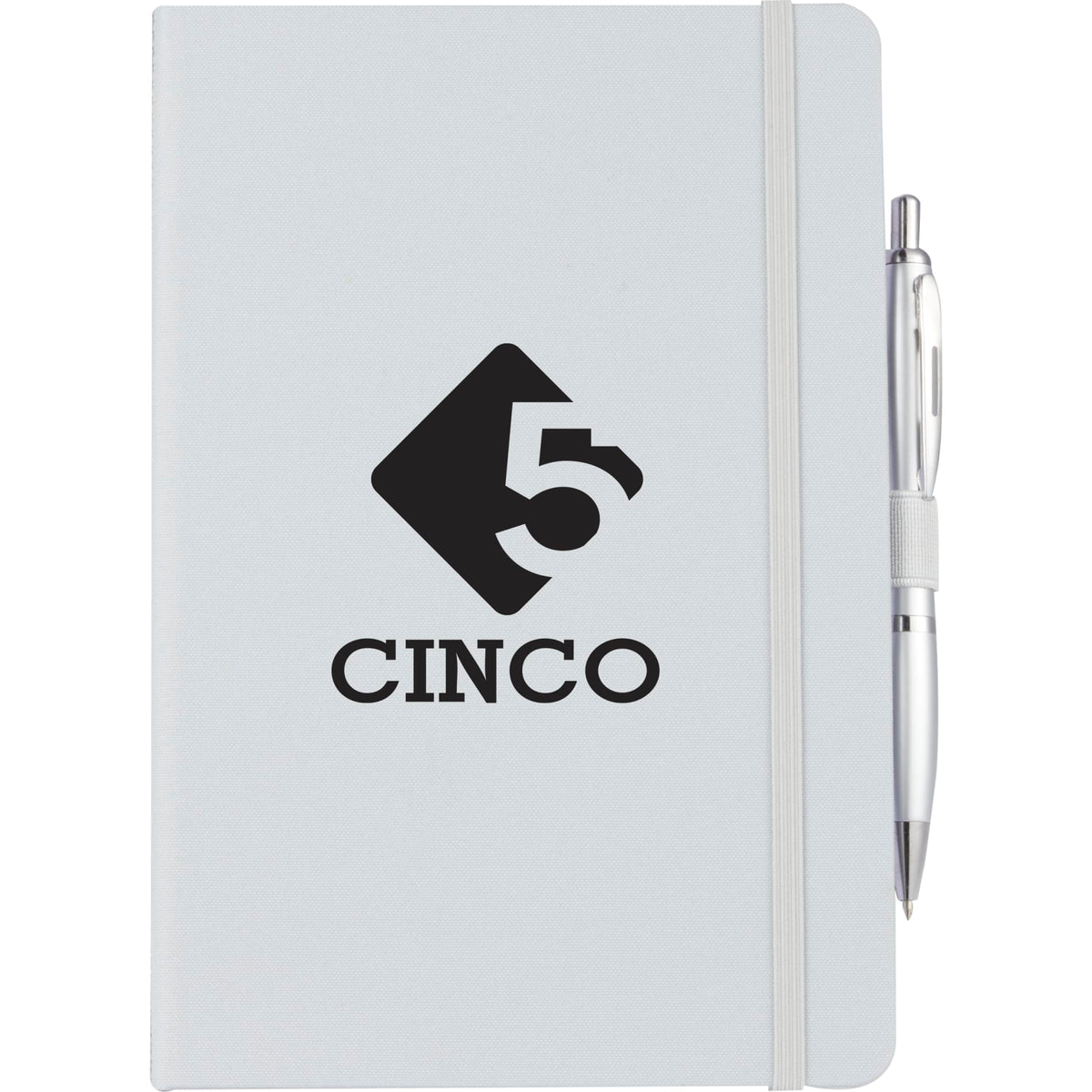 Custom logo FSC® 5.5" x 8.5" Recycled Marine Bound Journal