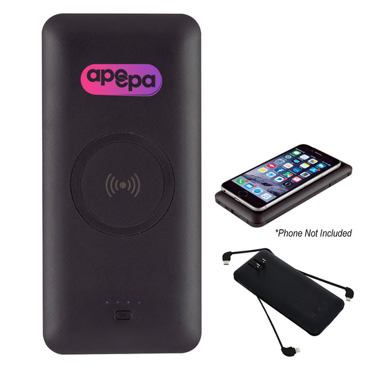 Custom logo 5-In-1 Wireless Power Bank