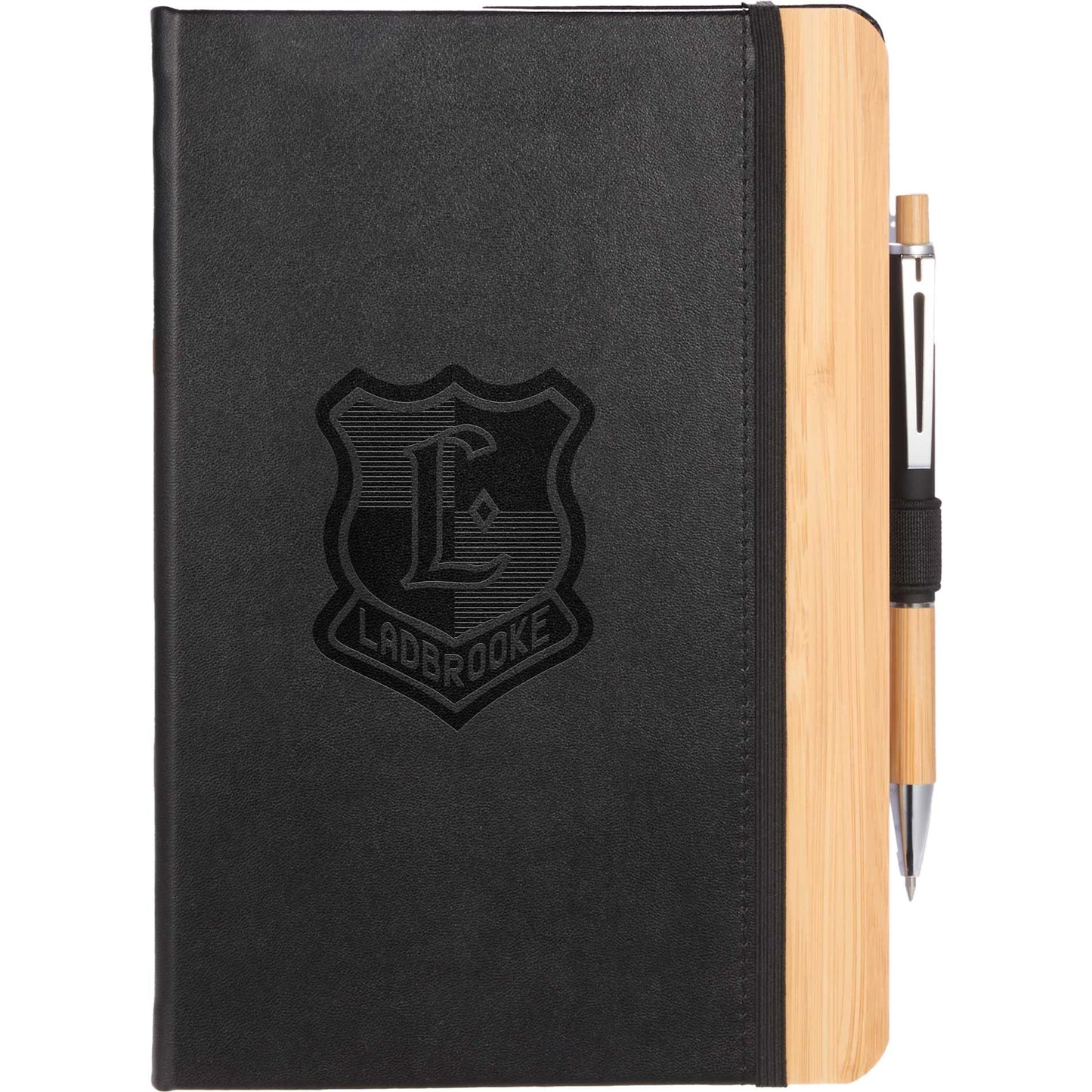 5.5” x 8.5” FSC® Recycled Bamboo Fiber PU Journal