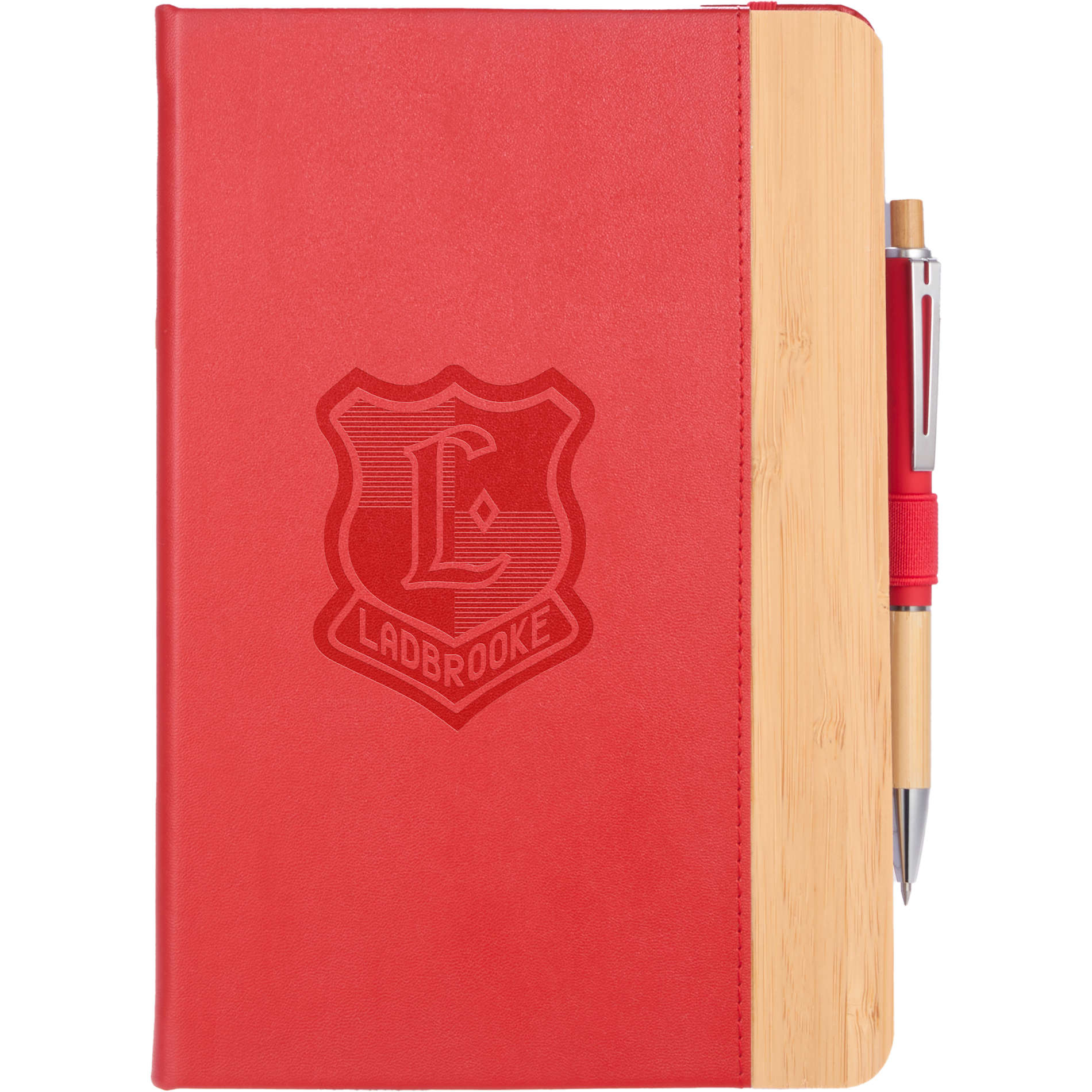 5.5” x 8.5” FSC® Recycled Bamboo Fiber PU Journal
