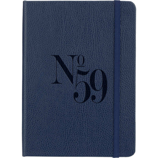 Custom logo 5” x 7” FSC® Recycled Pebble Hard Bound Journal