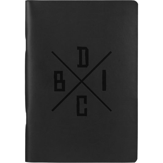 Custom logo 5.5” x 8” FSC ® Recycled Mano Slim Meeting Journal