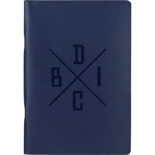 Custom logo 5.5” x 8” FSC ® Recycled Mano Slim Meeting Journal
