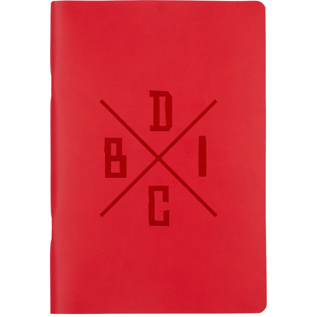 Custom logo 5.5” x 8” FSC ® Recycled Mano Slim Meeting Journal