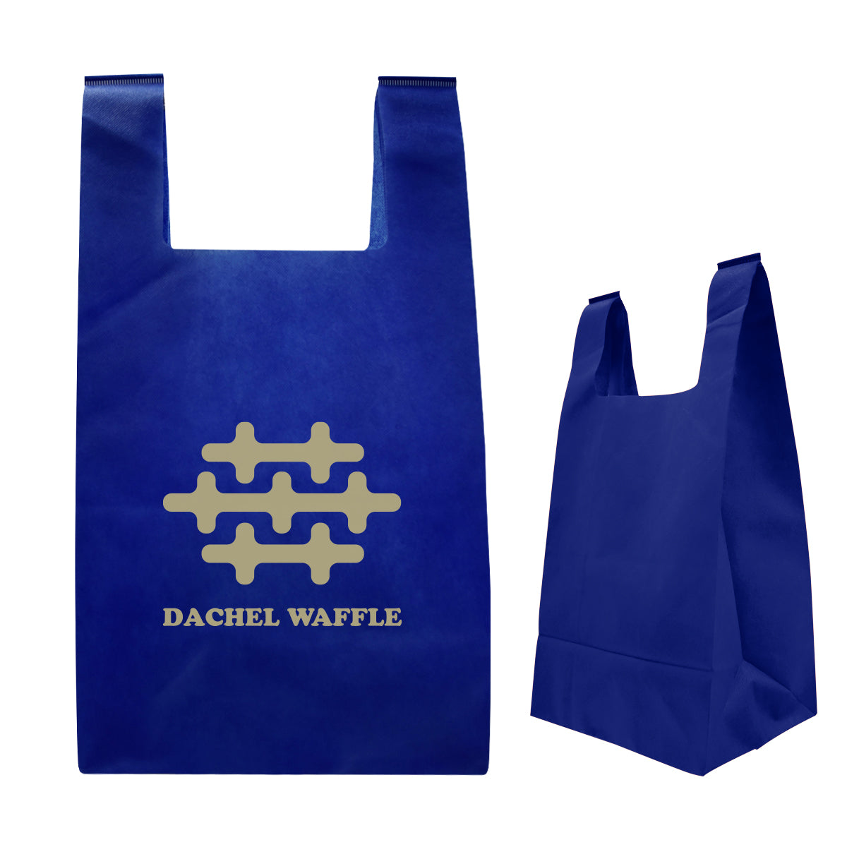 Reusable T-Shirt Style Non-Woven Recycled Tote Bag