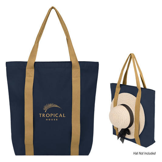 Custom logo Sunset Boulevard rPET Tote Bag