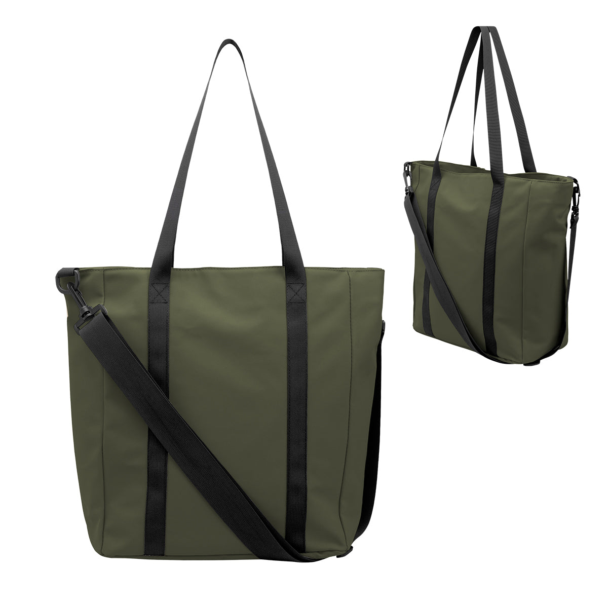 Hudson rPET Leatherette Computer Tote Bag