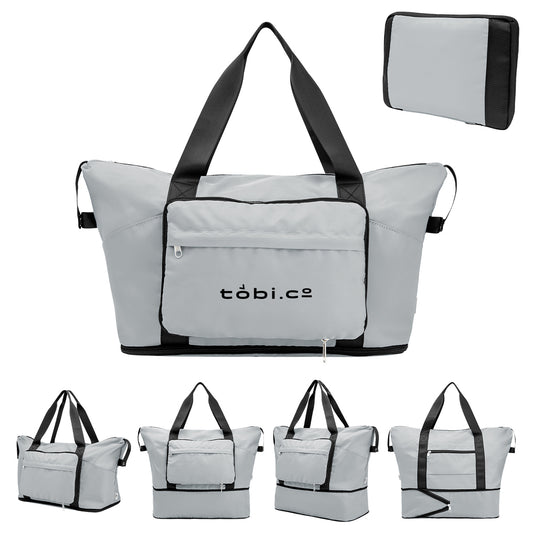 Custom logo Anywhere rPET Expandable Duffel Bag