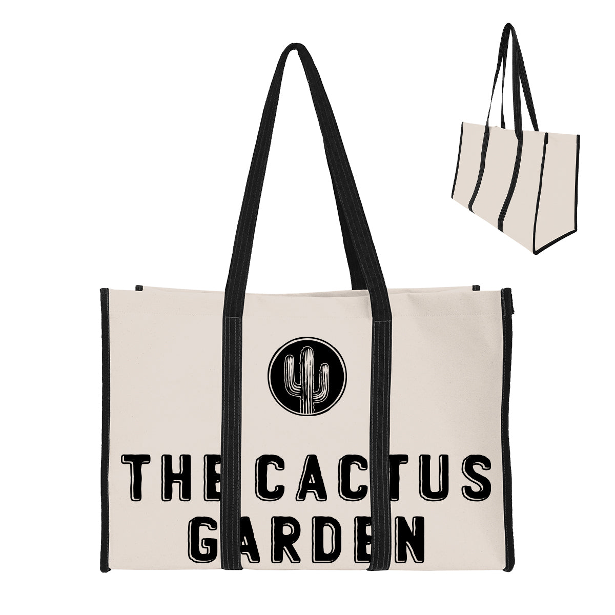 Recycled Canvas Wrap Around Tote Bag