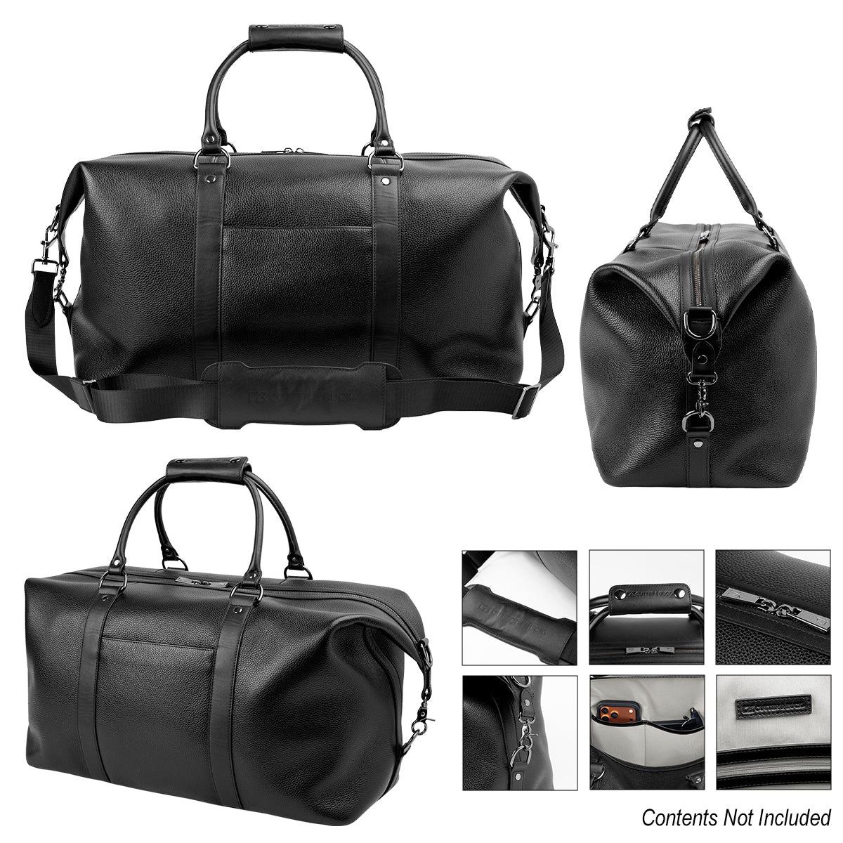Cutter & Buck® Leather Duffel Bag